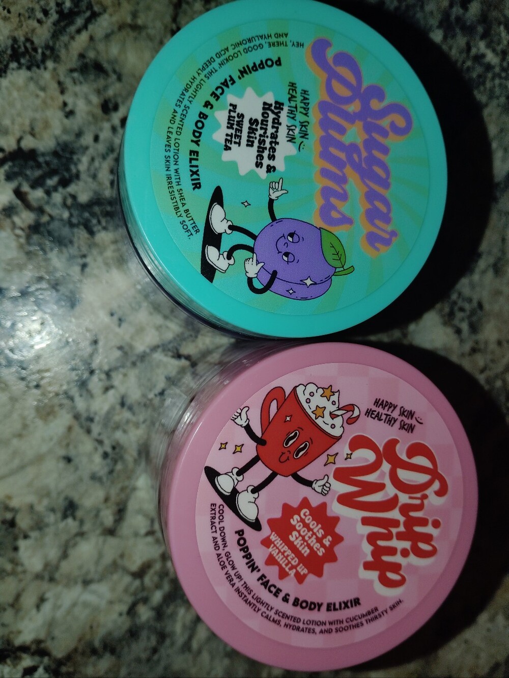 Whipped Mini Face & Body Elixir - Variety (Pink, Yellow, Teal, Orange, Purple) - Picture 6 of 7